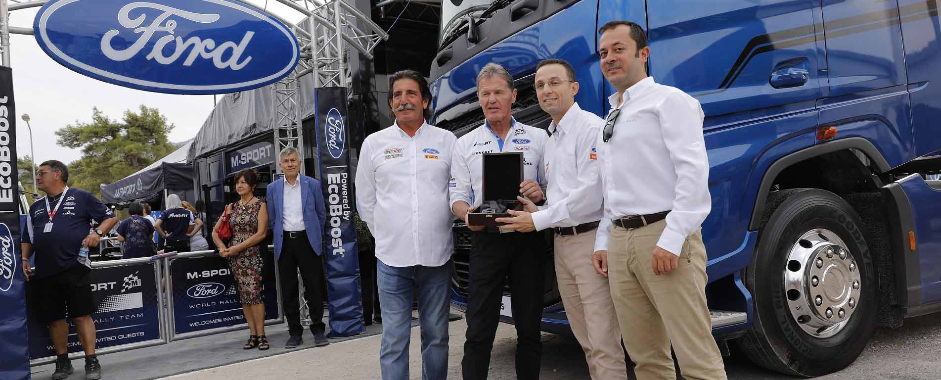 Ford Trucks yeni çekicisi M-Sport’un hizmetinde!