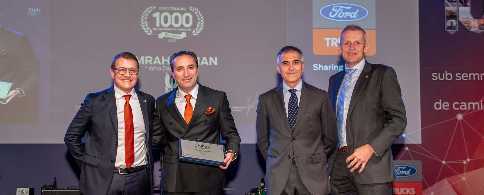 Ford Trucks, Romanya’da 1000’inci kamyonunu teslim etti…