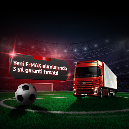 Yeni F-MAX alımlarında 3 yıl garanti fırsatı!