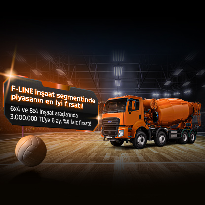 F-LINE inşaat segmentinde piyasanın en iyi fırsatı!