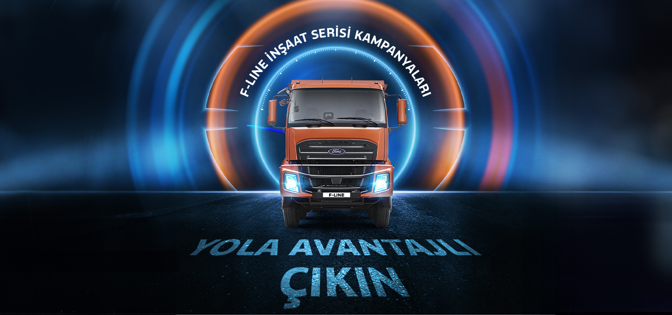 Haziran ayına özel kredi oranlarıyla F-LINE İnşaat Serisi araçlarına sahip olun