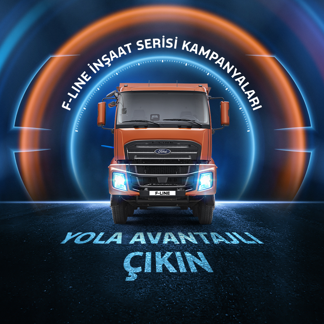 Haziran ayına özel kredi oranlarıyla F-LINE İnşaat Serisi araçlarına sahip olun