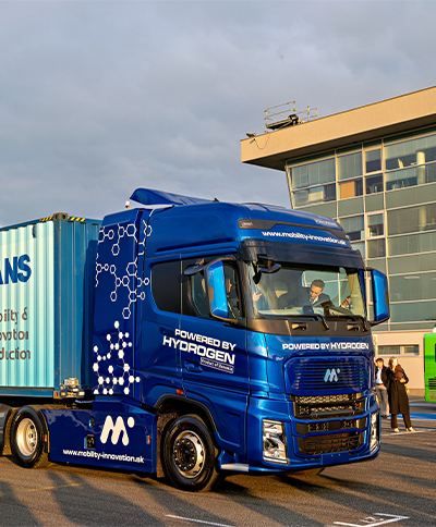 THE FIRST HYDROGEN TRUCK FROM SLOVAKIA SUPPORTED by FORD TRUCKS