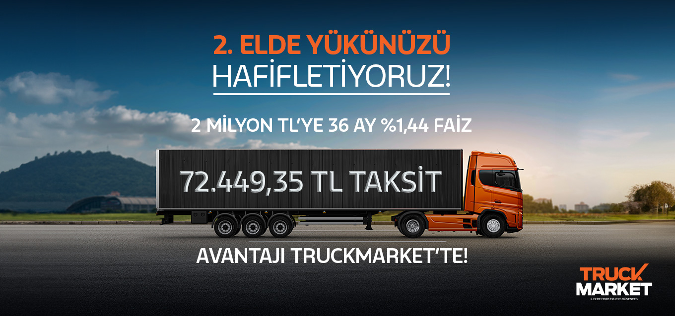 Truckmarket Kredi Destek Kampanyası