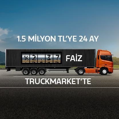Truckmarket Kredi Destek Kampanyası