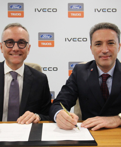 Ford Trucks and IVECO sign Joint Development Agreement for new heavy-duty truck cabin