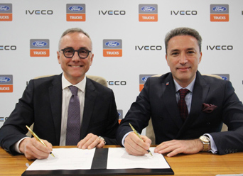 Ford Trucks and IVECO sign Joint Development Agreement for new heavy-duty truck cabin