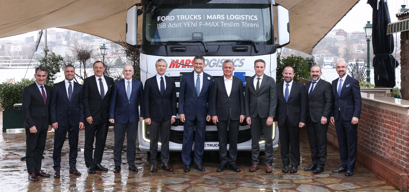 FORD TRUCKS’TAN MARS LOGISTICS’E 158 ADET YENİ F-MAX TESLİMATI