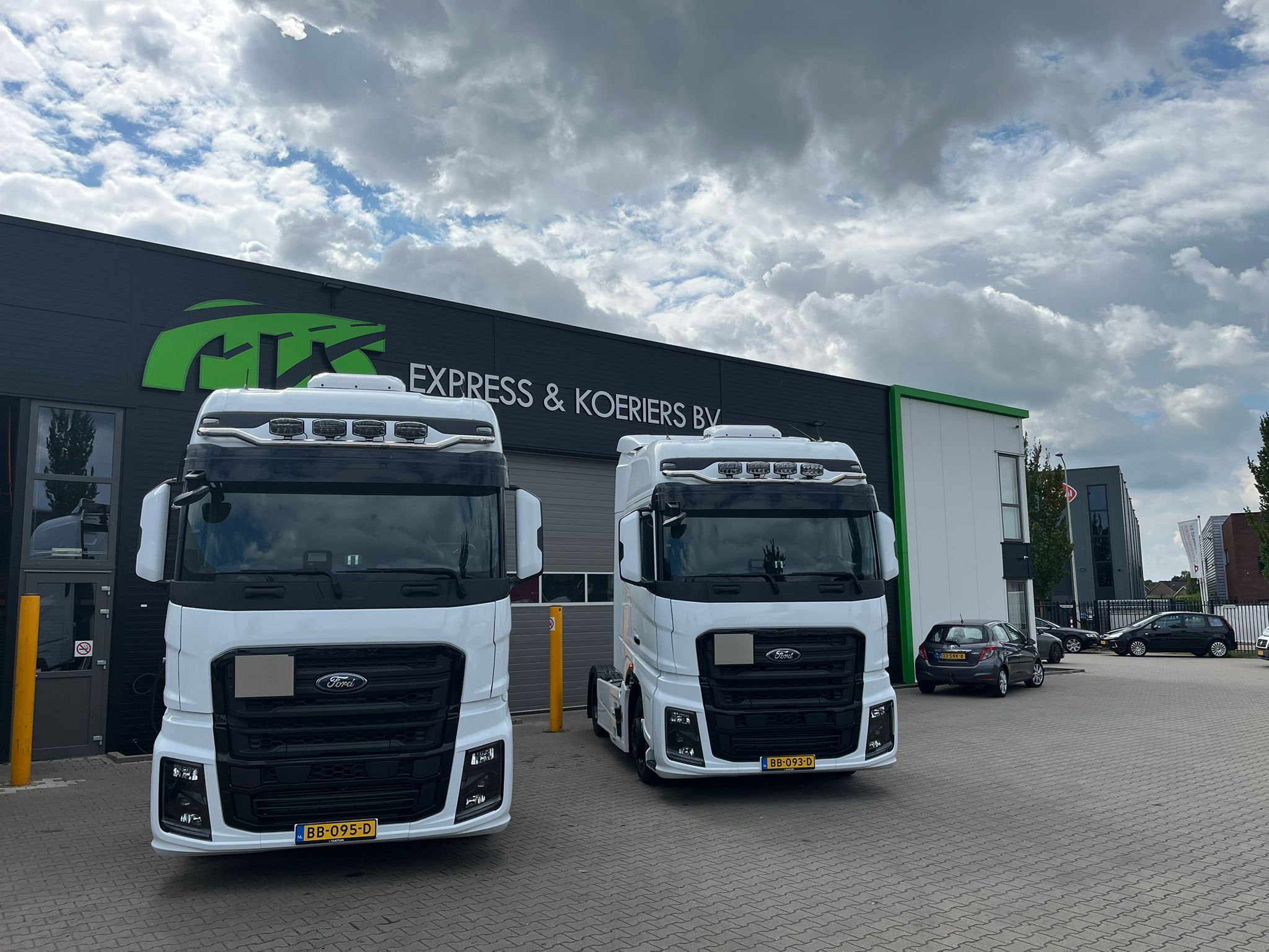 Ford Truck 6 en 7 voor ATS Transport.