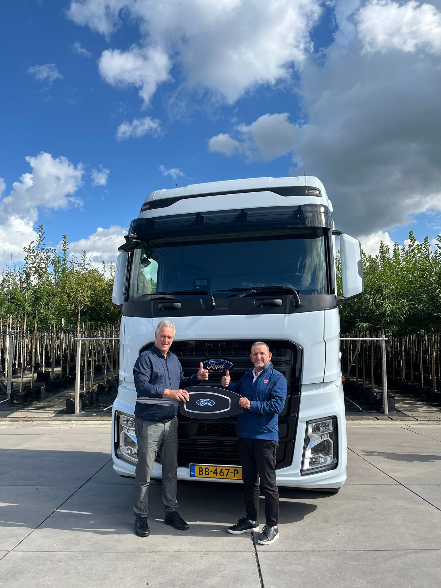 Shadow Logistics breidt vloot uit met derde Ford F-MAX