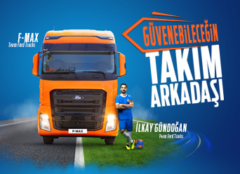 Ford Trucks ve İlkay Gündoğan Artık Takım Arkadaşı