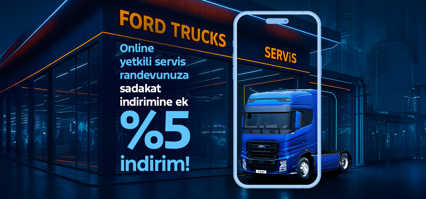 Yetkili Servis randevunuzu online oluşturun, sadakat indiriminize ek olarak %5 ekstra indirim kazanın!