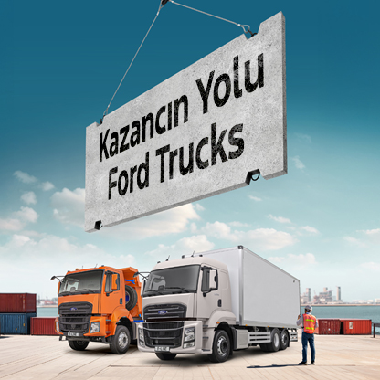 Kazancın Yolu Ford Trucks!