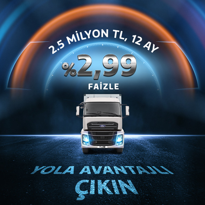 2.500.000 TL 12 Ay %2,99 faiz oranıyla 2025 model F-LINE 9L Yol Serisi’nde geçerli Kredi Destek Kampanyamız ile #YükünüzüPaylaşıyoruz.​